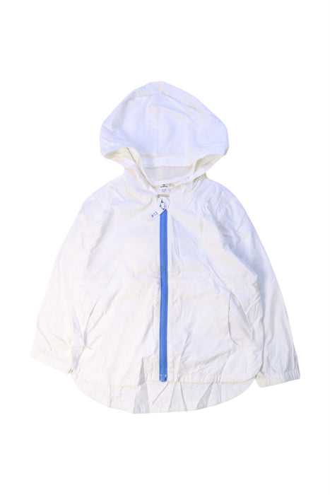 A White Lightweight Jackets from Kingkow in size 18-24M for girl. (Front View)