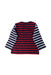 A Navy Long Sleeve Tops from Petit Bateau in size 6-12M for boy. (Back View)
