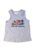 A Grey Sleeveless T Shirts from Louis Louise in size 2T for boy. (Front View)