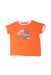 A Orange Short Sleeve T Shirts from Petit Bateau in size 12-18M for boy. (Front View)