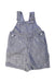 A Blue Overall Shorts from Bonpoint in size 6-12M for boy. (Front View)