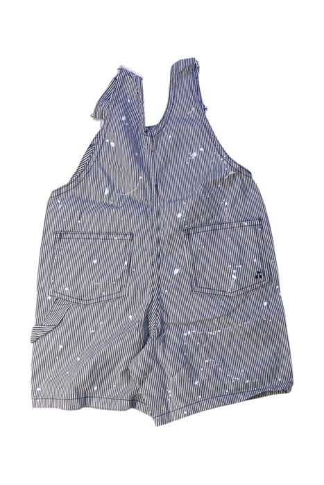 A Blue Overall Shorts from Bonpoint in size 6-12M for boy. (Back View)