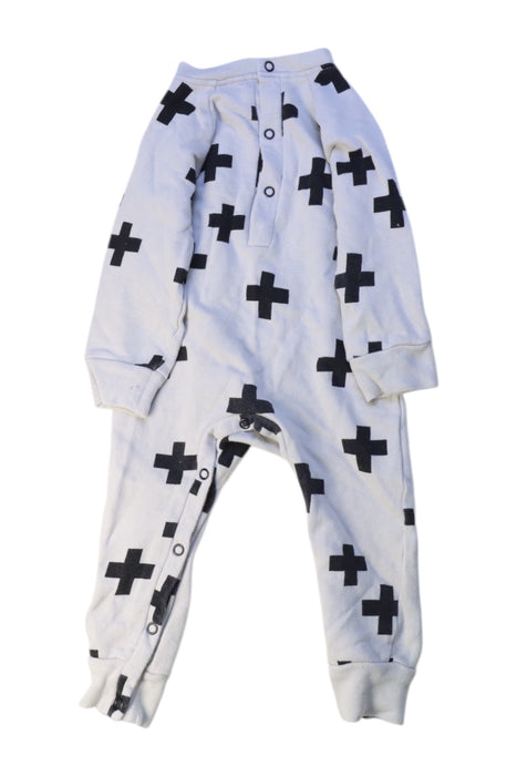 A White Long Sleeve Jumpsuits from Beau Loves in size 12-18M for boy. (Back View)