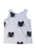 A White Sleeveless T Shirts from Beau Loves in size 12-18M for neutral. (Back View)