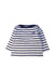 A Navy Long Sleeve T Shirts from Petit Bateau in size 6-12M for boy. (Front View)