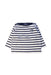 A Navy Long Sleeve T Shirts from Petit Bateau in size 6-12M for boy. (Front View)