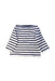 A Navy Long Sleeve T Shirts from Petit Bateau in size 6-12M for boy. (Back View)