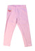 A Pink Leggings from Polo Ralph Lauren in size 2T for girl. (Front View)
