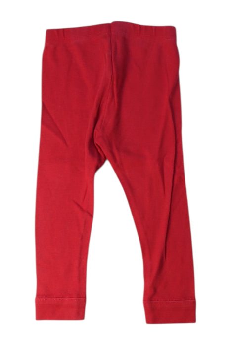A Red Leggings from Petit Bateau in size 12-18M for girl. (Back View)