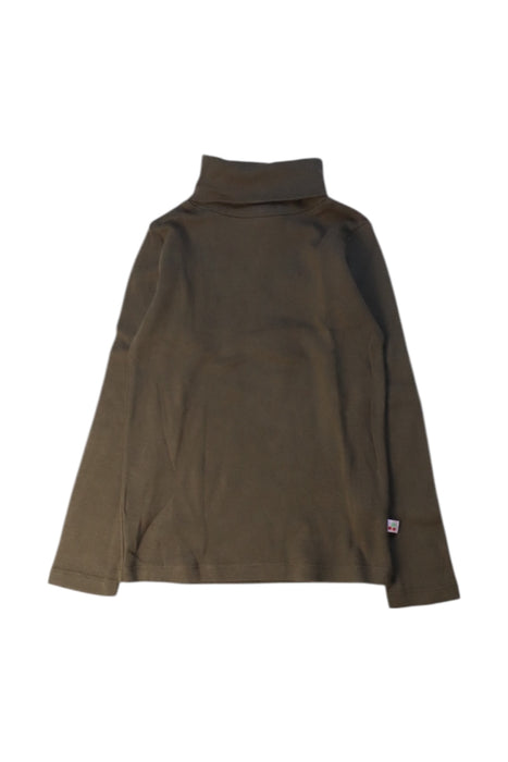 A Green Long Sleeve Tops from Bonpoint in size 4T for boy. (Front View)