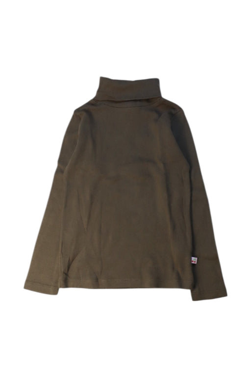 A Green Long Sleeve Tops from Bonpoint in size 4T for boy. (Front View)