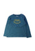 A Blue Long Sleeve T Shirts from Arsène et les pipelettes in size 3T for boy. (Front View)