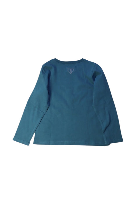 A Blue Long Sleeve T Shirts from Arsène et les pipelettes in size 3T for boy. (Back View)
