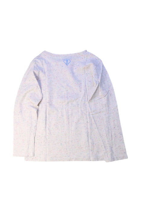 A White Long Sleeve T Shirts from Arsène et les pipelettes in size 6T for boy. (Back View)