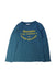 A Blue Long Sleeve T Shirts from Arsène et les pipelettes in size 6T for boy. (Front View)