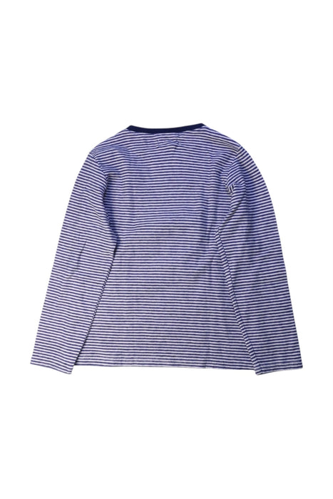 A Blue Long Sleeve T Shirts from Arsène et les pipelettes in size 6T for boy. (Back View)