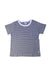 A Grey Short Sleeve T Shirts from Petit Bateau in size 6T for boy. (Front View)