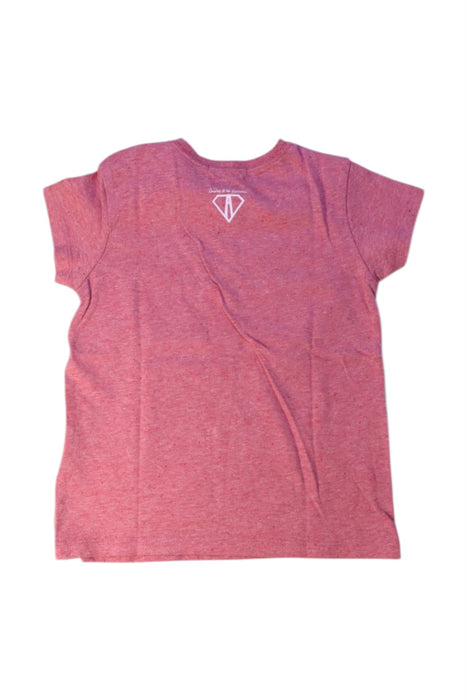 A Red Short Sleeve T Shirts from Arsène et les pipelettes in size 3T for boy. (Back View)