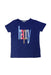 A Blue Short Sleeve T Shirts from Bonpoint in size 3T for boy. (Front View)