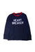 A Navy Long Sleeve T Shirts from Crewcuts in size 6T for boy. (Front View)