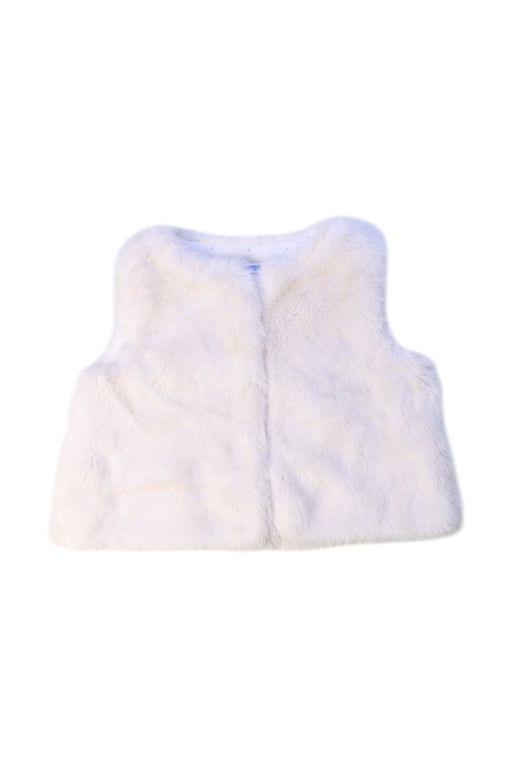 A White Outerwear Vests from Jacadi in size 6-12M for girl. (Front View)