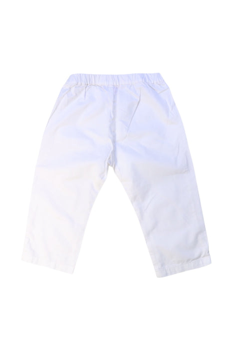 A White Casual Pants from Bonpoint in size 2T for neutral. (Back View)