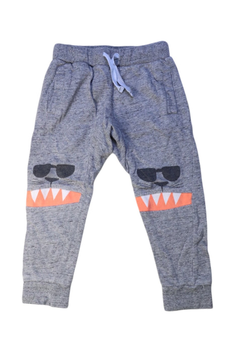 A Grey Sweatpants from Seed in size 4T for boy. (Front View)