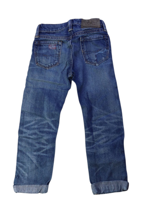 A Blue Jeans from Polo Ralph Lauren in size 5T for boy. (Back View)