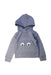 A Blue Hooded Sweatshirts from Crewcuts in size 2T for boy. (Front View)