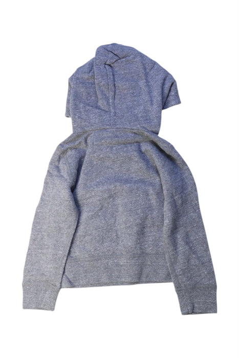 A Blue Hooded Sweatshirts from Crewcuts in size 2T for boy. (Back View)