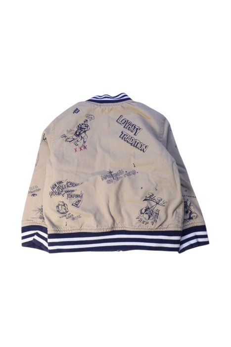 A Beige Lightweight Jackets from Polo Ralph Lauren in size 2T for boy. (Back View)