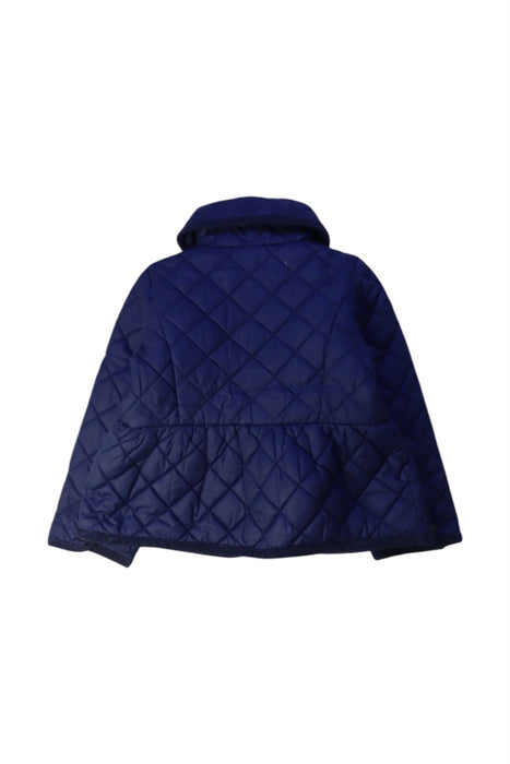 A Navy Puffer/Quilted Jackets from Polo Ralph Lauren in size 2T for girl. (Back View)