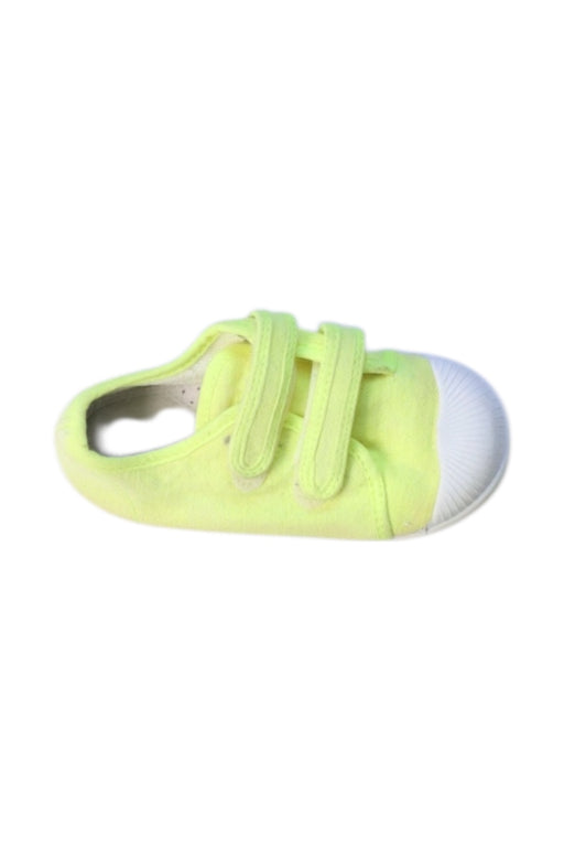 A Yellow Sneakers from Jacadi in size 18-24M for neutral. (Front View)