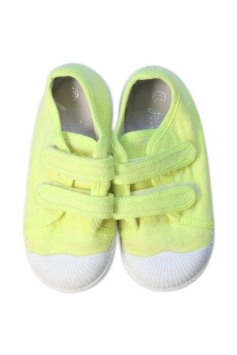 A Yellow Sneakers from Jacadi in size 18-24M for neutral. (Back View)