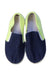 A Navy Slip Ons from Jacadi in size 3T for neutral. (Back View)