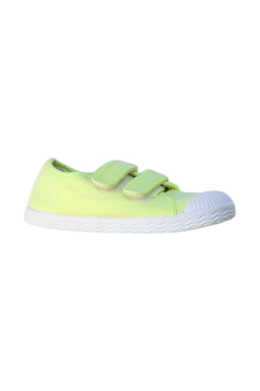 A Green Sneakers from Jacadi in size 3T for neutral. (Front View)