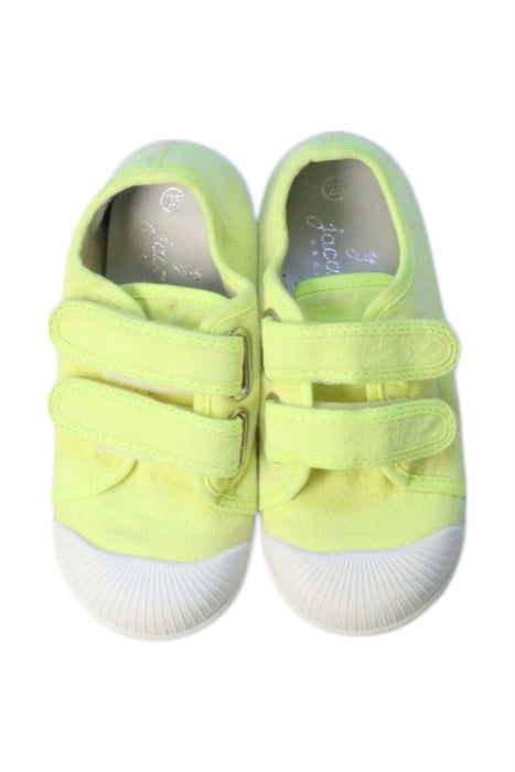 A Green Sneakers from Jacadi in size 3T for neutral. (Back View)