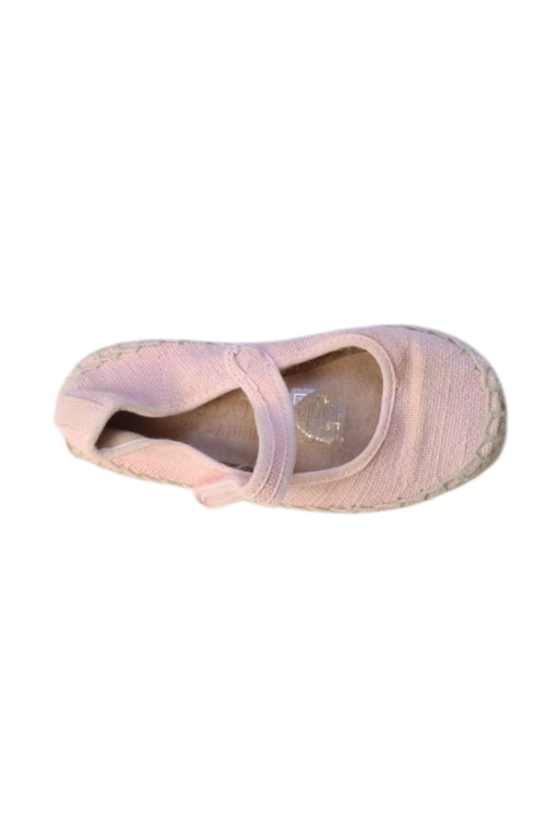 A Pink Flats from Polo Ralph Lauren in size 3T for girl. (Front View)