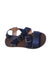 A Brown Sandals from Jacadi in size 5T for girl. (Front View)
