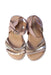 A Multicolour Sandals from Les Tropéziennes in size 3T for girl. (Back View)