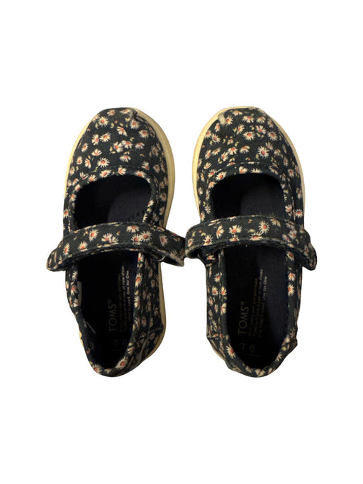A Multicolour Flats from Toms in size 18-24M for girl. (Front View)
