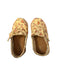 A Beige Slip Ons from Toms in size 18-24M for girl. (Front View)