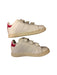 A White Sneakers from Adidas in size 18-24M for neutral. (Front View)