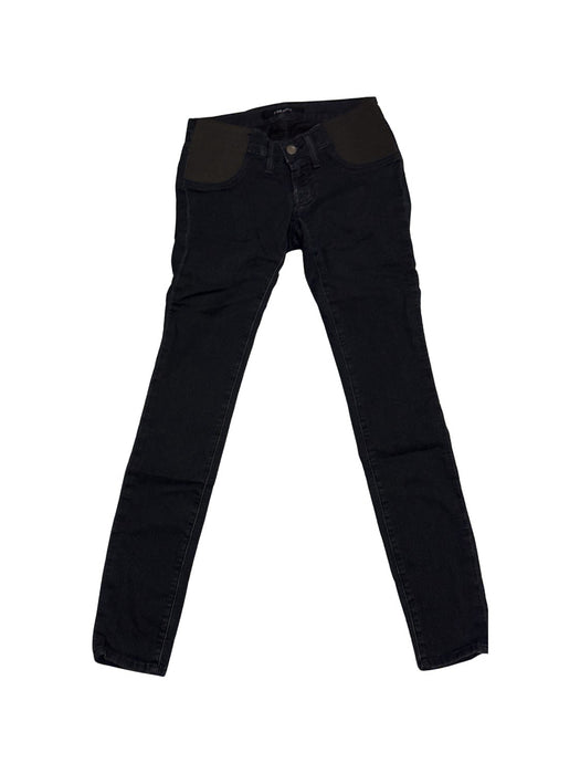 A Navy Jeans from J Brand in size XXS for maternity. (Front View)
