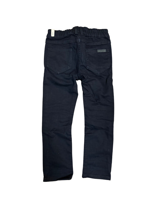 A Navy Casual Pants from Jacadi in size 5T for boy. (Back View)