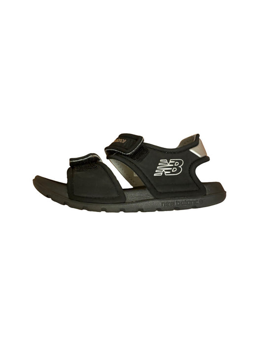 A Black Sandals from New Balance in size 3T for neutral. (Back View)
