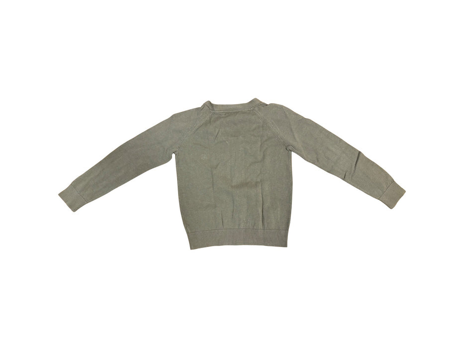 A Green Cardigans from Bonpoint in size 8Y for boy. (Back View)