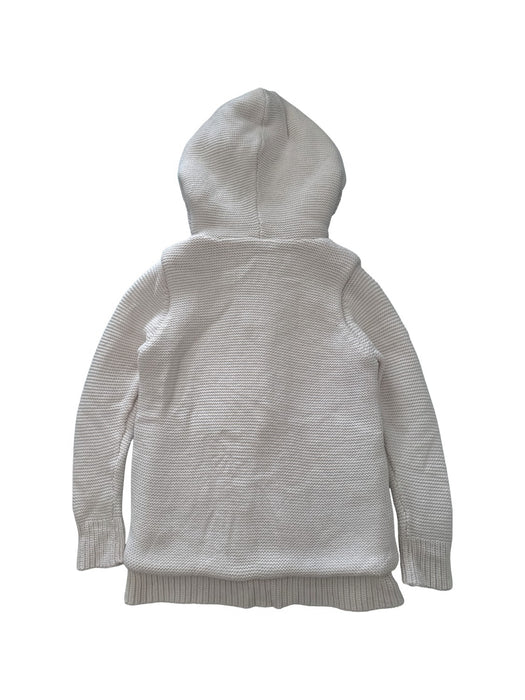 A Beige Cardigans from Seed in size 2T for girl. (Back View)