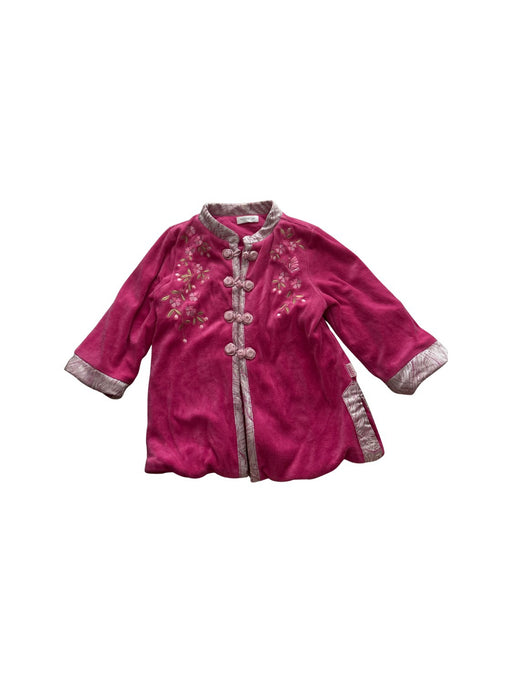 A Pink Coats from Mides in size 2T for girl. (Front View)