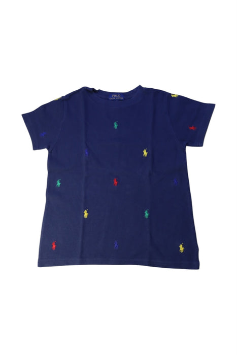 A Multicolour Short Sleeve T Shirts from Polo Ralph Lauren in size 6T for boy. (Front View)